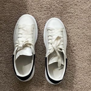 Alexander McQueen white sneakers